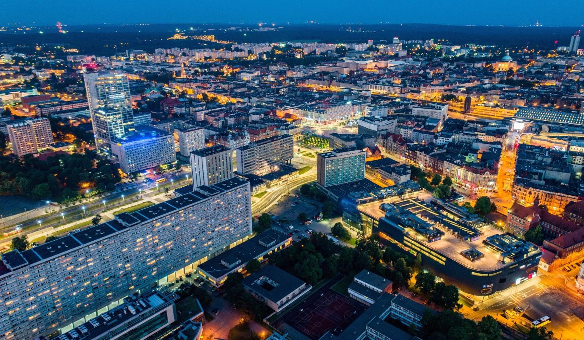 Urban Apartments Premium Baildona 18B, Free Garage, Self Check-In Катовице Екстериор снимка